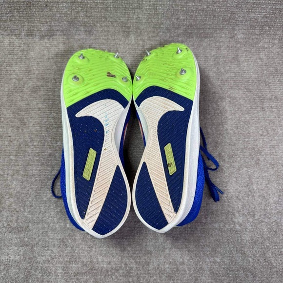 Nike Zoom Rival Distance Shoes Mens 7 Blue Track Spikes Athletic Gear DC8725-401 - Picture 3 of 13